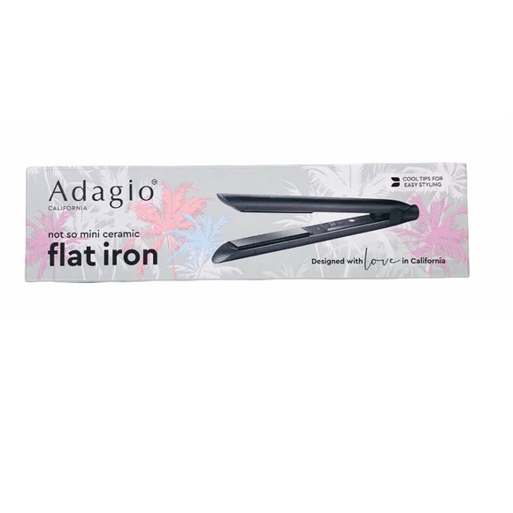 Not So Mini Flat Iron by ADAGIO, Hair, Hair Tools, Flat Iron